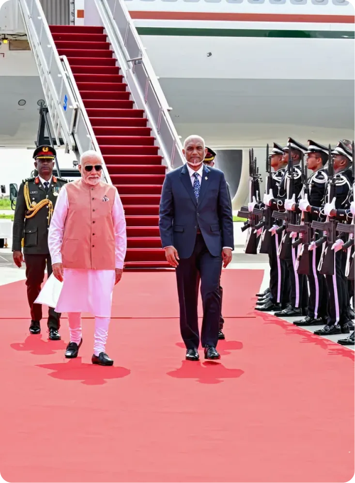 Indian Prime Minister on State Visit to the Maldives