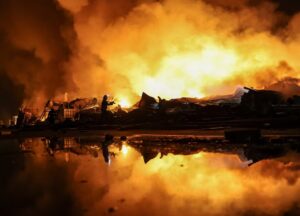 Russian strikes kill at least nine in Kyiv and surrounding region
