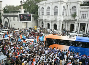 Over 2,000 detained as Delhi blocks protest against election chief
